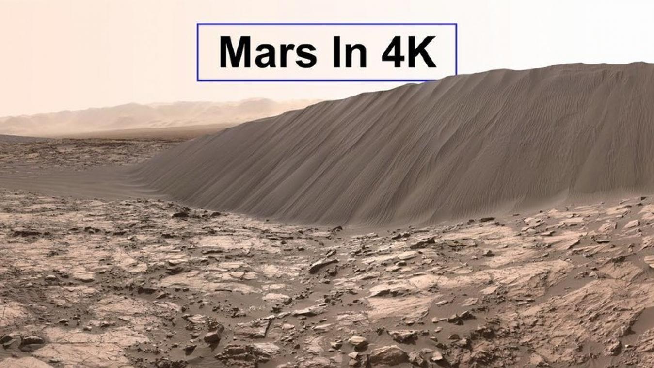Waan je op Mars met deze adembenemende beelden in hoge resolutie (video)