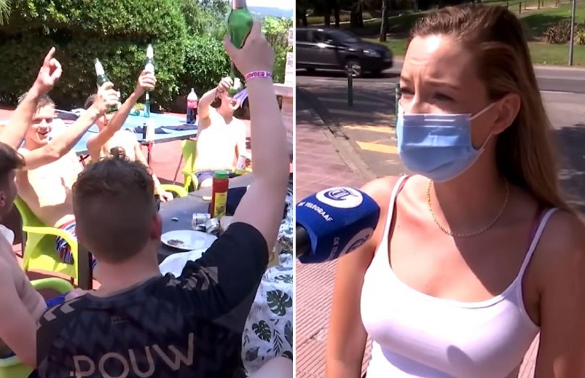 Nederlandse jongeren in Lloret de Mar: "Hier mag je nog steeds met iedereen tongzoenen" (video)