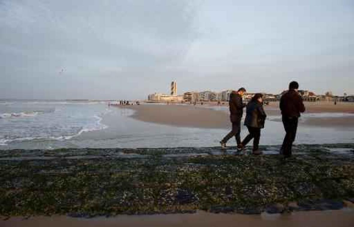 Terugtocht van de kust al begonnen