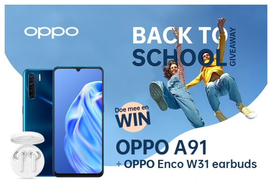 WEDSTRIJD: Maak kans op een OPPO smartphone en headphones