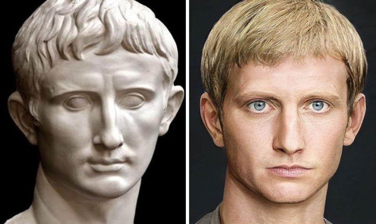 Kunstenaar toont hoe Romeinse keizers eruitzagen dankzij kunstmatige intelligentie (foto's)