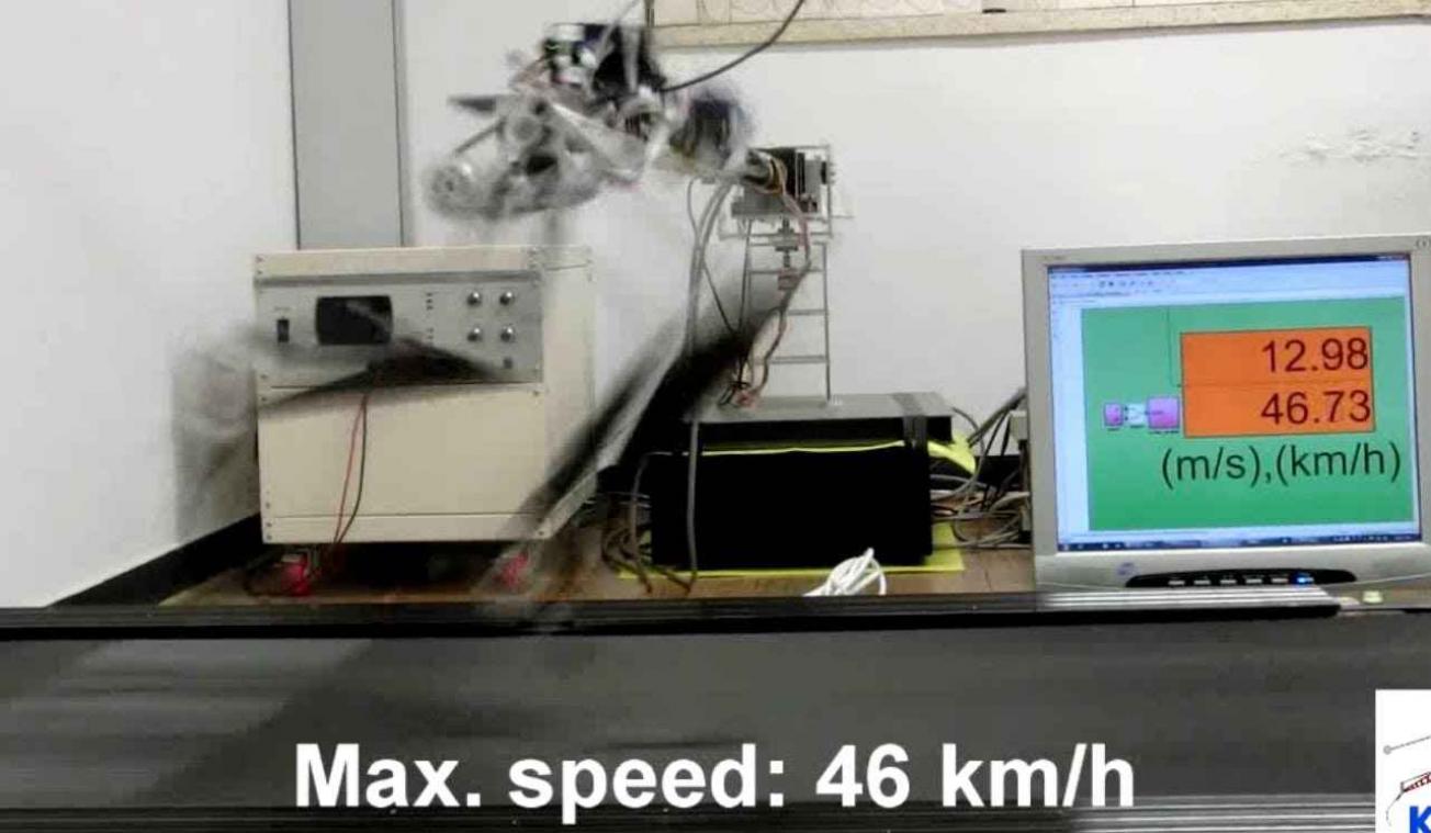 Deze robot kan sneller lopen dan Usain Bolt