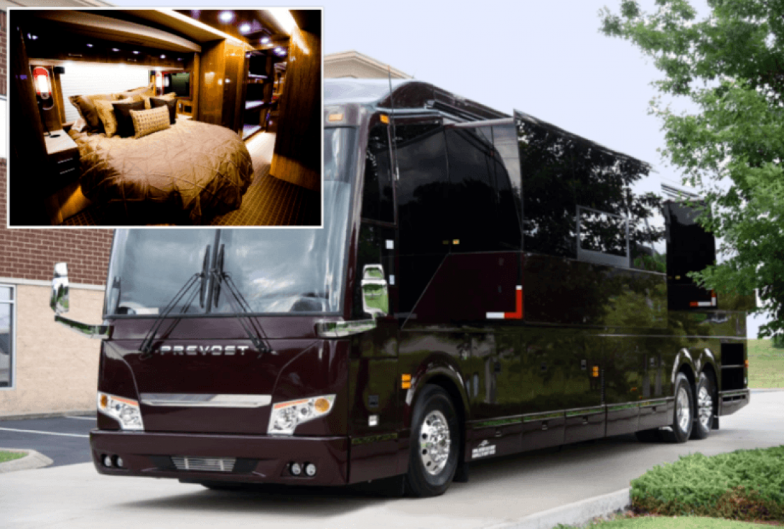Voor dit prijskaartje verblijf je een nacht in de tourbus van Taylor Swift en Beyoncé (foto's)