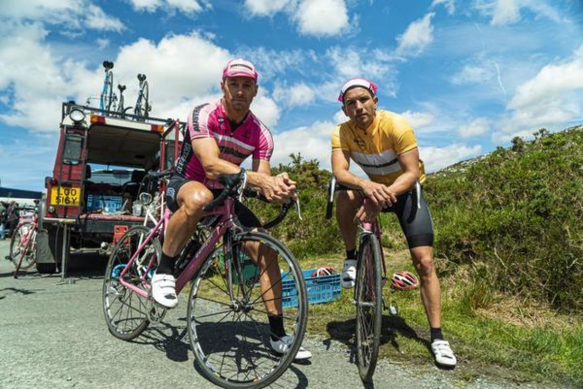MOVIES. Louis Talpe is een zwoegende coureur 'The Racer': "Doping doet niets af van de schoonheid van de sport"