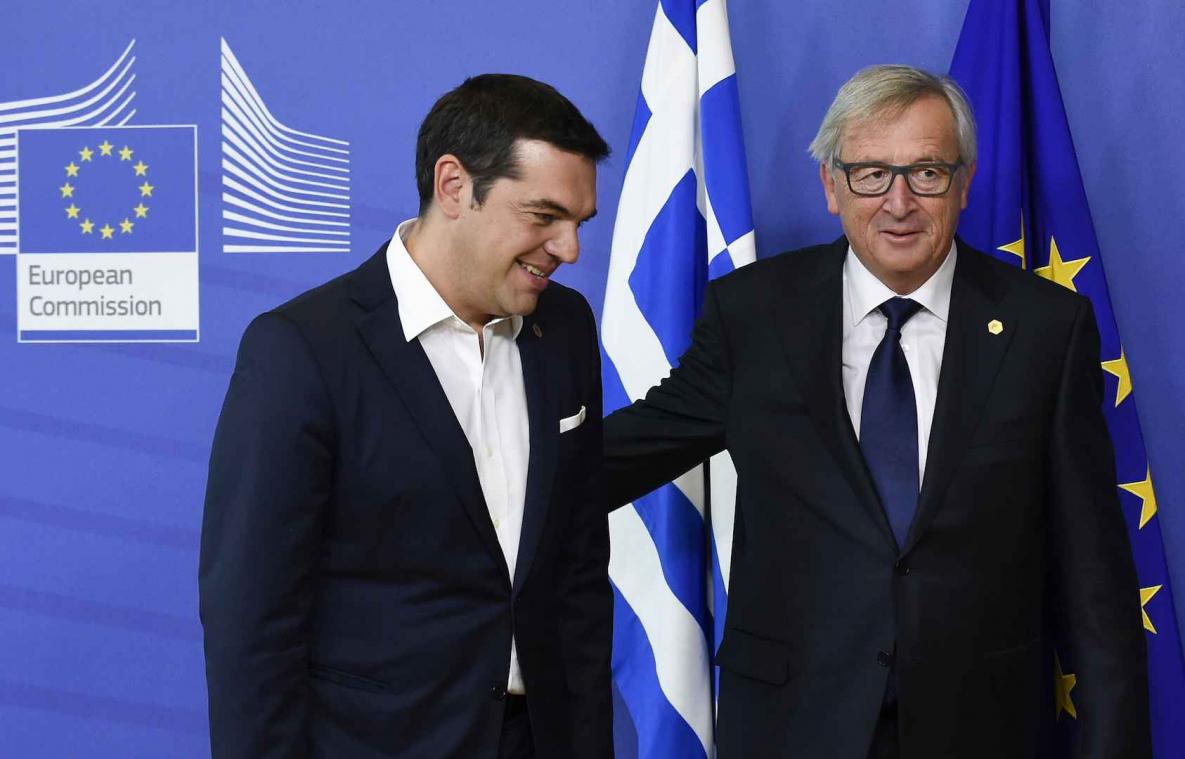 Juncker geeft Grieken schouderklopje