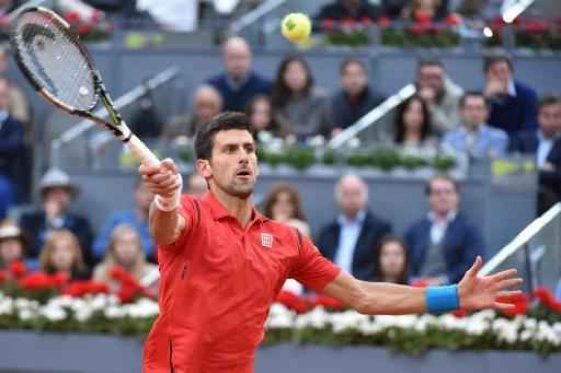 ATP Madrid - Novak Djokovic houdt Andy Murray van tweede titel op rij