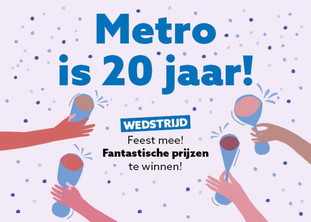 Verjaardagswedstrijd: De krant Metro is 20!