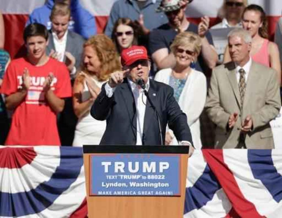 Trump voor het eerst enige (Republikeinse) kandidaat bij voorverkiezingen