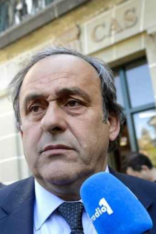 Platini blijft voor vier jaar geschorst