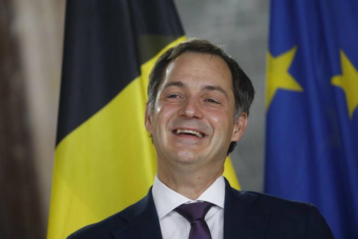 De Croo optimistisch bij aanvang Vivaldi: "We leven in een prachtig land"