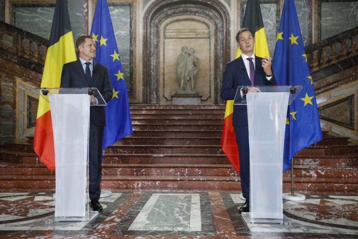 De Croo: "Dit is een startpunt van op andere manier aan politiek doen"