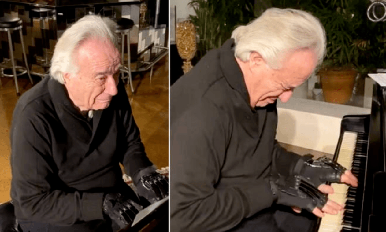 Ontroerend: pianist die dacht nooit meer piano te kunnen spelen, kan dat plots weer wel (video)