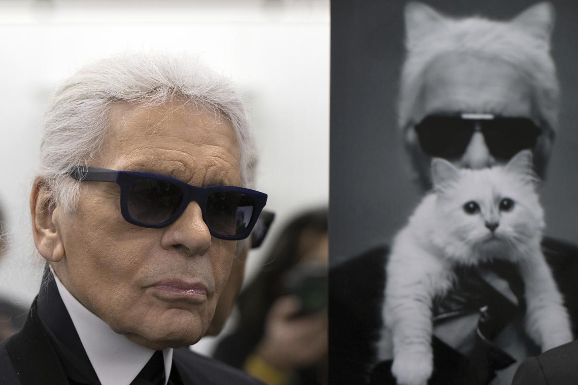 Kat van Karl Lagerfeld maakt comeback in reclamespot (video)