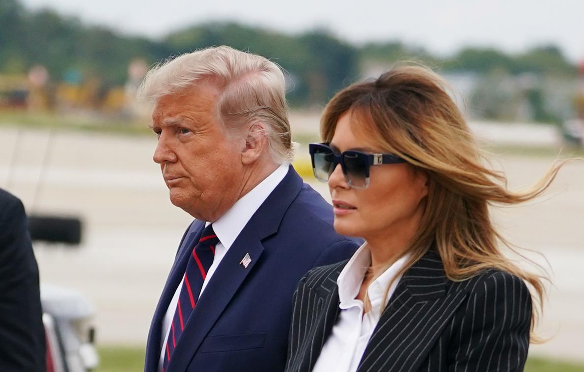 Melania Trump openhartig over coronabesmetting: "Een rollercoaster"