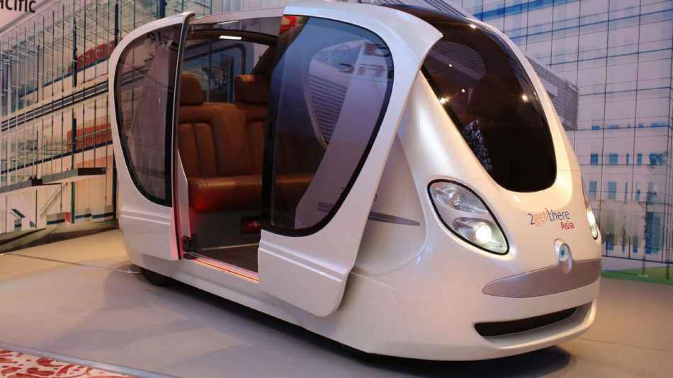 Zelfrijdende pods rijden dit jaar nog in Singapore