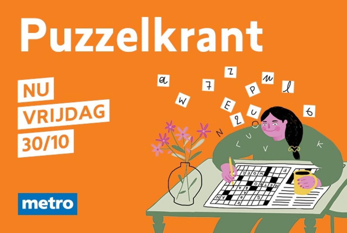 Metro lanceert Puzzelkrant!