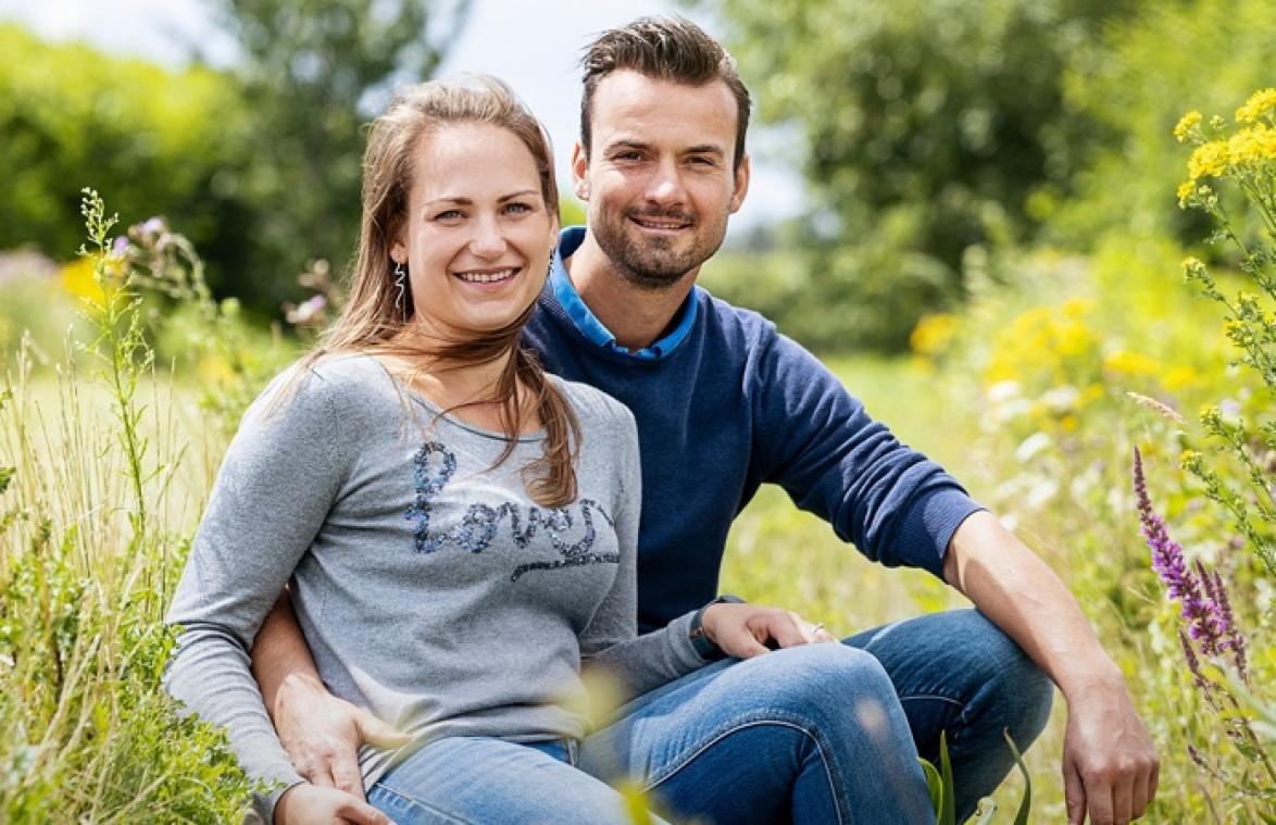 David uit 'Boer zkt Vrouw' over Sarah: "Dat was een extra stimulans om voor haar te kiezen"