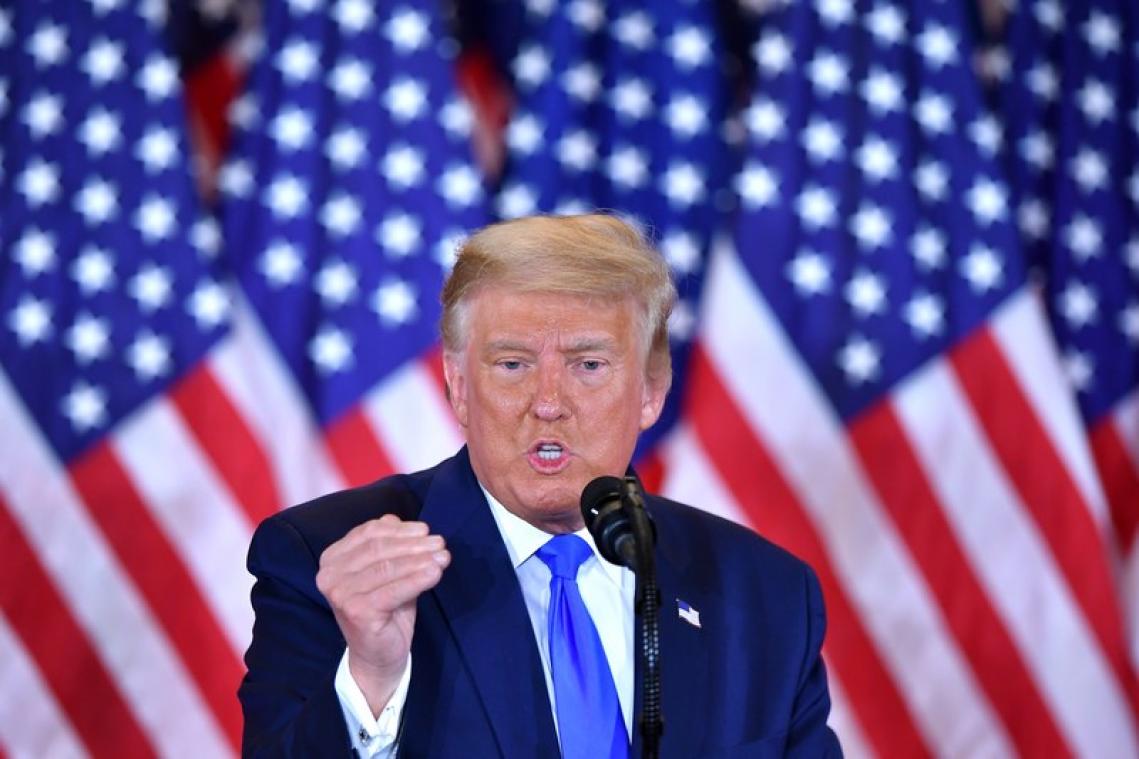 Ongezien: Trump stelt onvolledige resultaten al in vraag en vraagt stop telling
