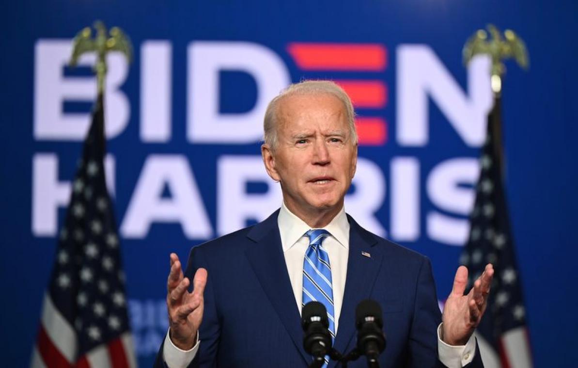 Joe Biden: "We hebben genoeg staten veroverd om te winnen"