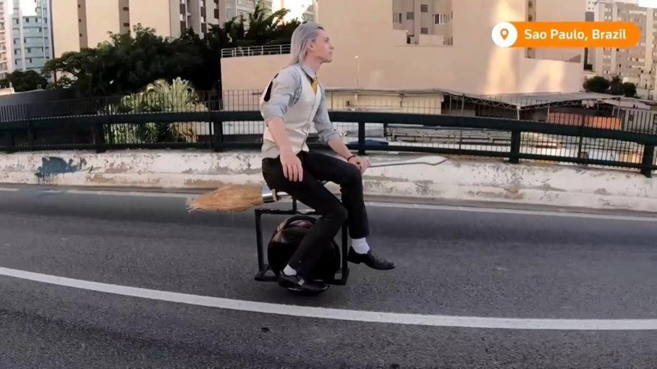 Met deze bezem-brommer waant elke Harry Potter-fan zich écht in de lucht (video)