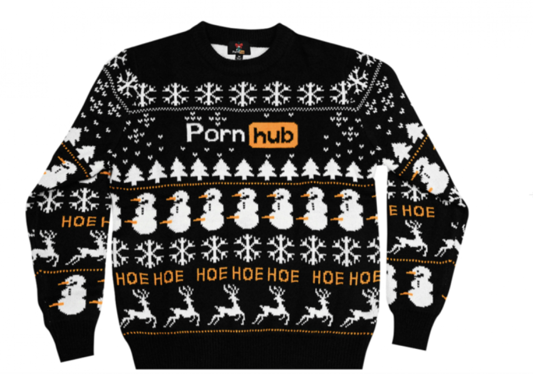 Nog op zoek naar een cadeau? Bekende pornosite brengt kerstcollectie uit (foto's)