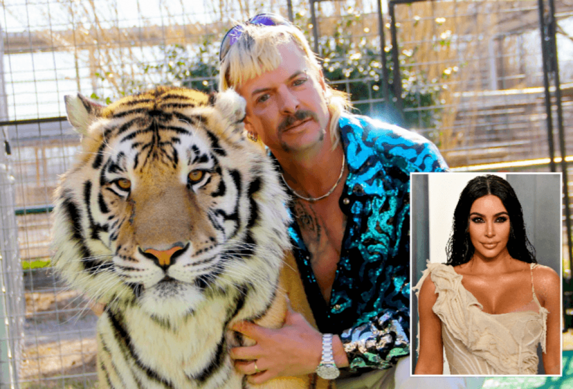 Joe Exotic schrijft smeekbede aan Kim Kardashian: "Bel Donald Trump"