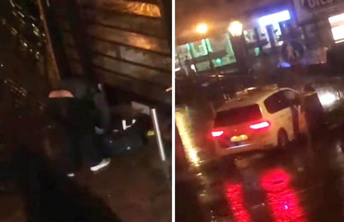 Inbrekers juwelierszaak lijken weg te komen, maar dat is buiten deze genadeloze agenten gerekend (video)