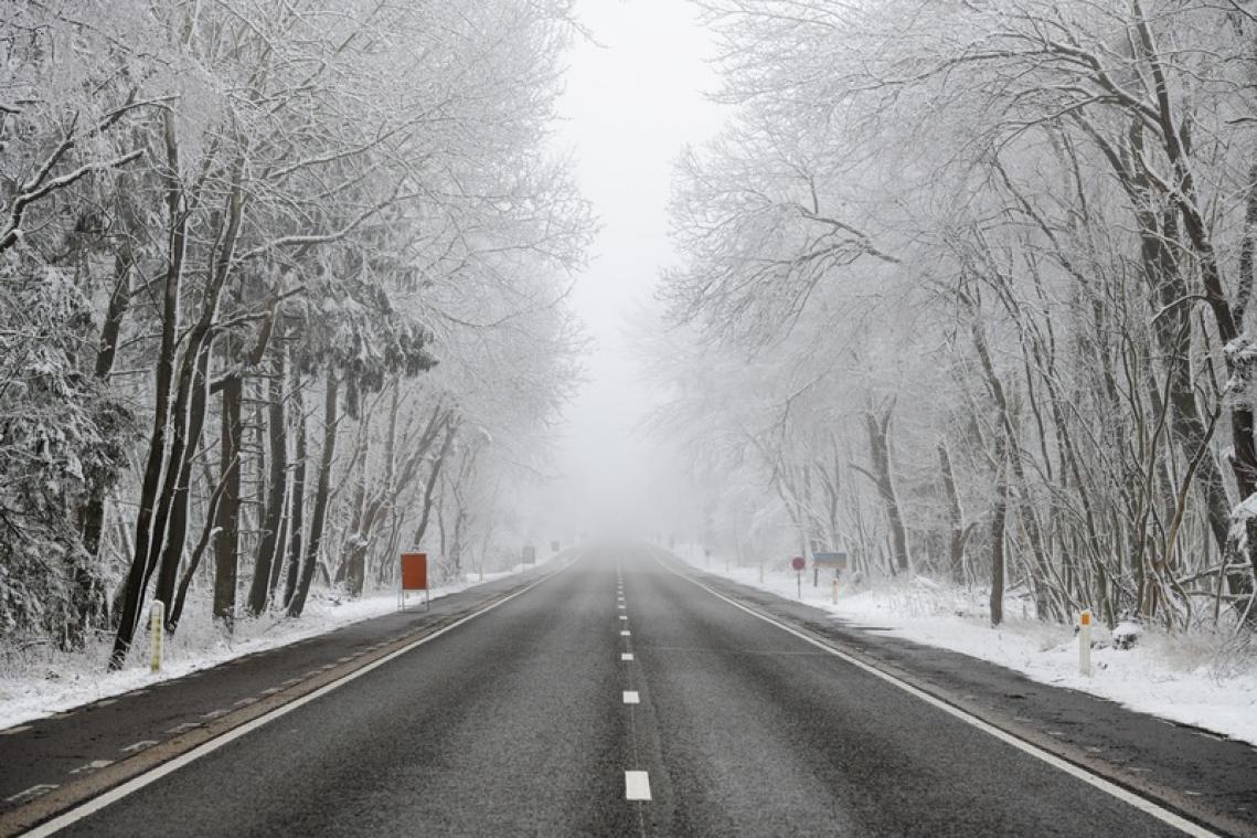 Morgen is er zowaar kans op, jawel, een laagje sneeuw