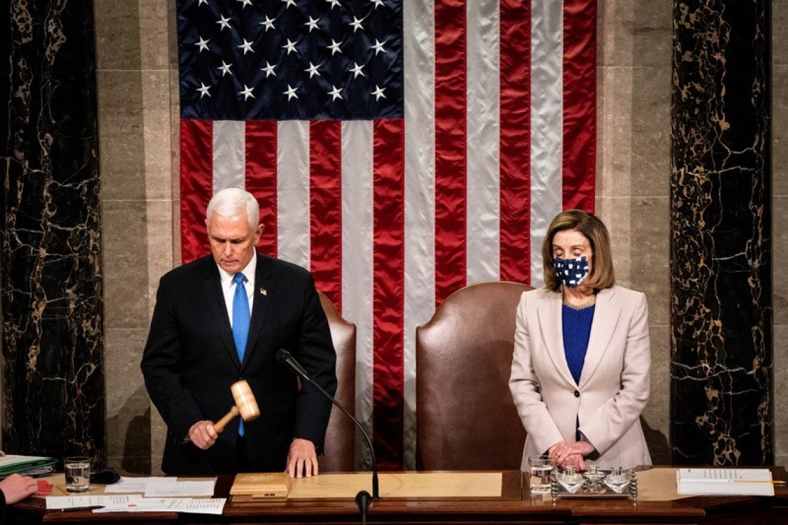 Pence weigert Trump af te zetten met 25ste amendement