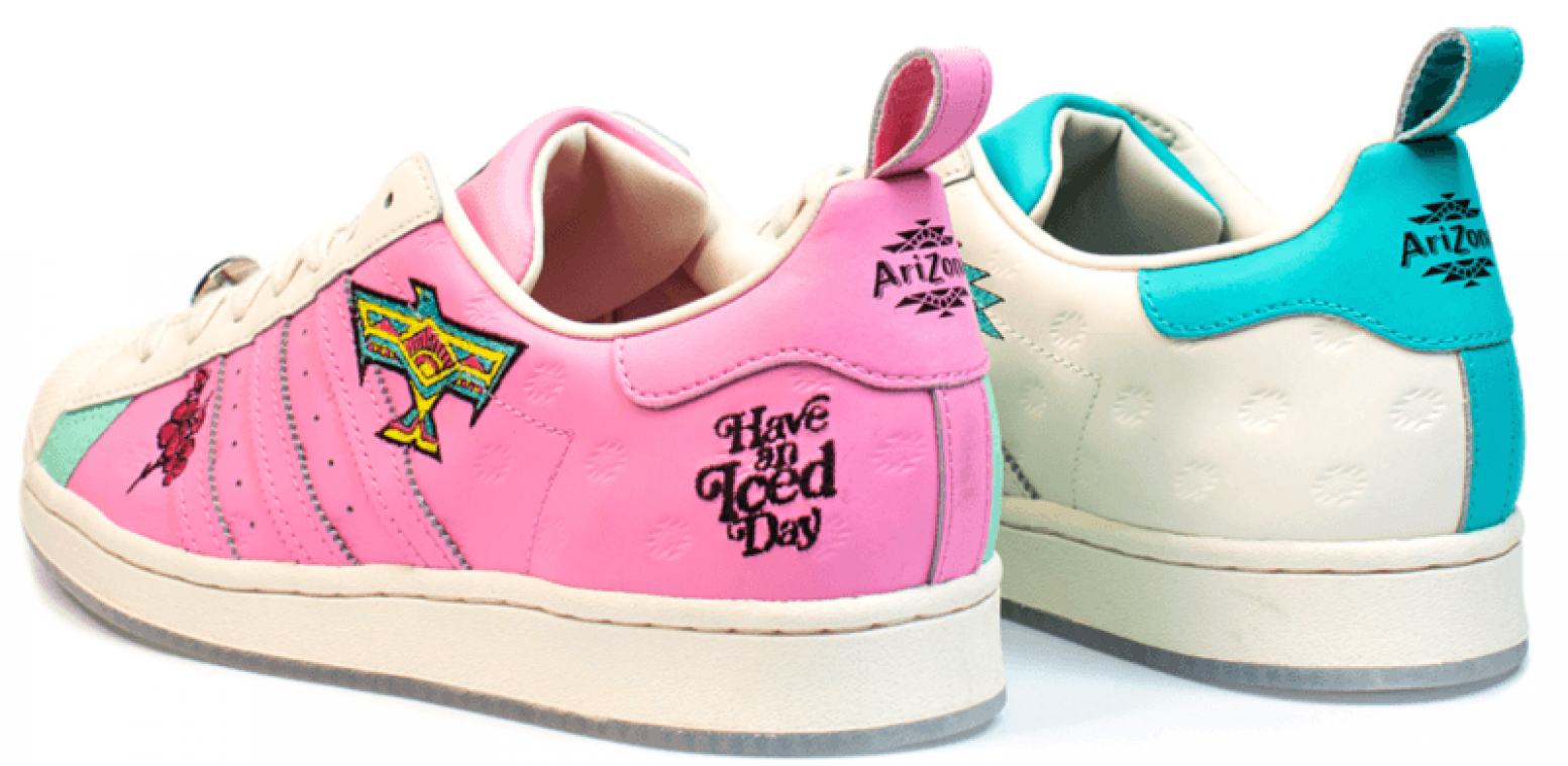 Adidas en AriZona slaan de handen in elkaar met flashy sneakers (foto's)