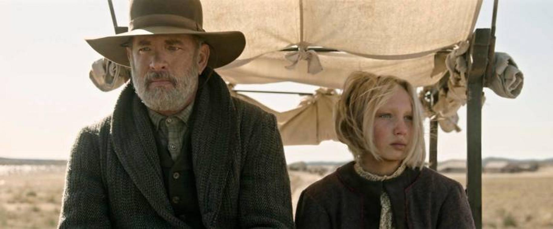 MOVIES. Tom Hanks over z'n eerste western 'News of the World: "Entertainment is belangrijk"