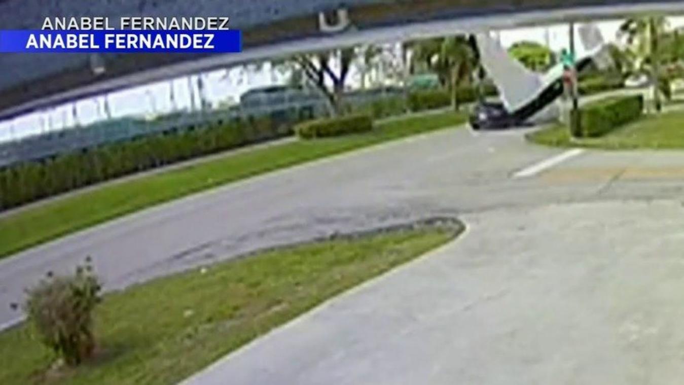 SCHOKKEND. Beveiligingscamera legt dodelijke vliegtuigcrash vast op beeld (video)