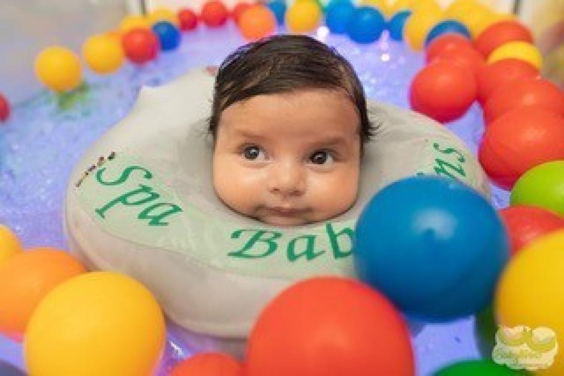 GETEST. Ook baby's onthaasten in de spa