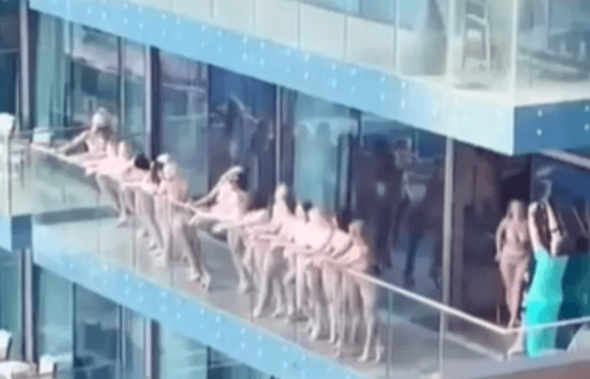 Vrouwen gearresteerd na naaktshoot in Dubai (video)