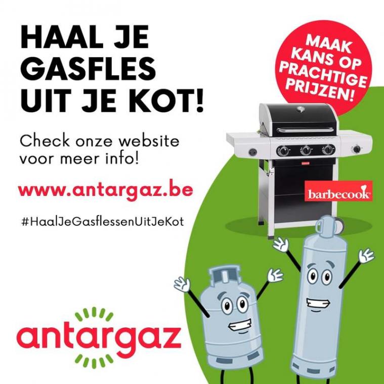 VIDEO. Haal je gasfles uit je kot!