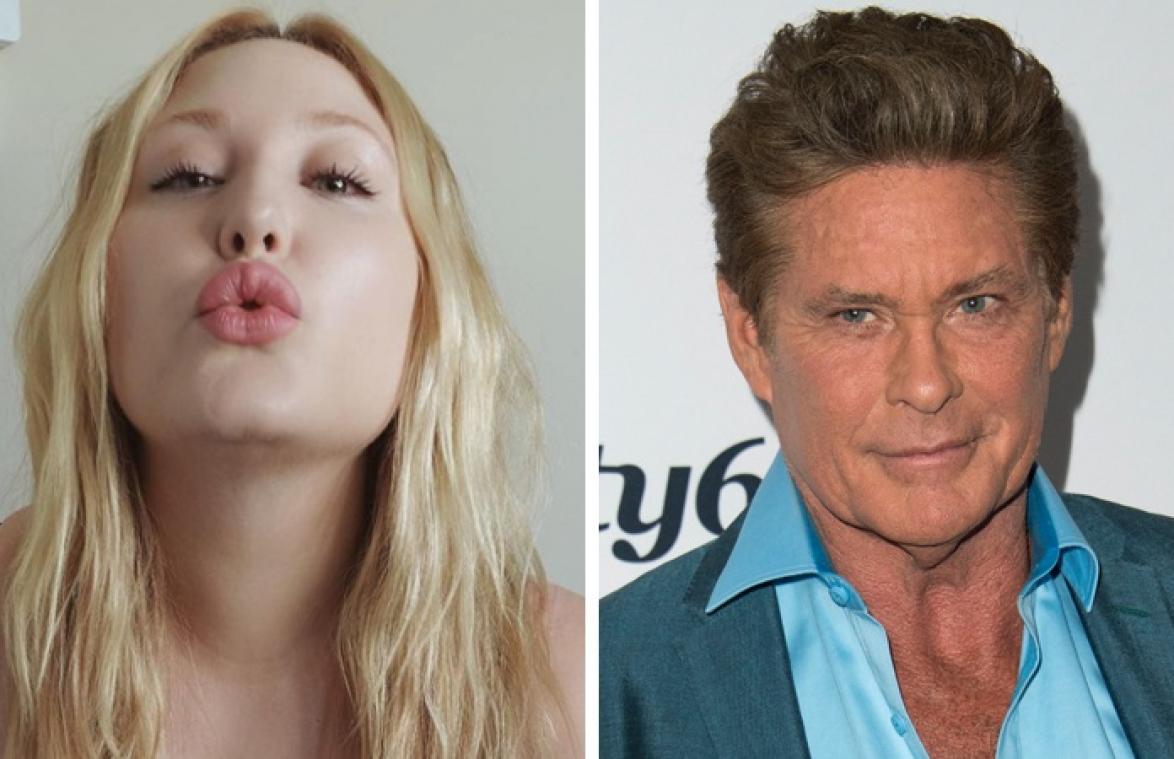 Dochter van David Hasselhoff in naaktblad: "Mijn vader stond er volledig achter" (foto)