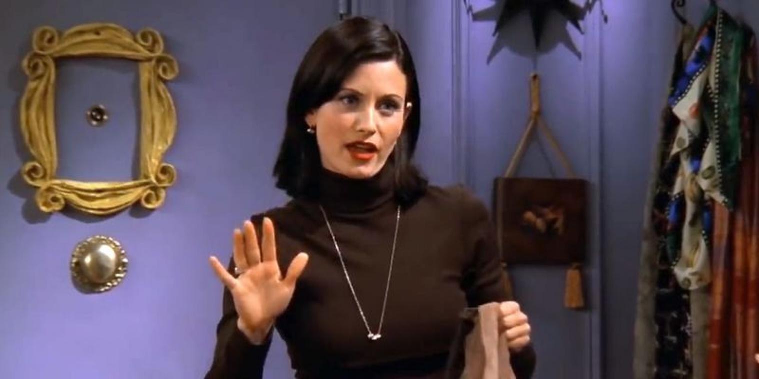 Courteney Cox heeft ook in het echte leven wel wat weg van Monica (video)