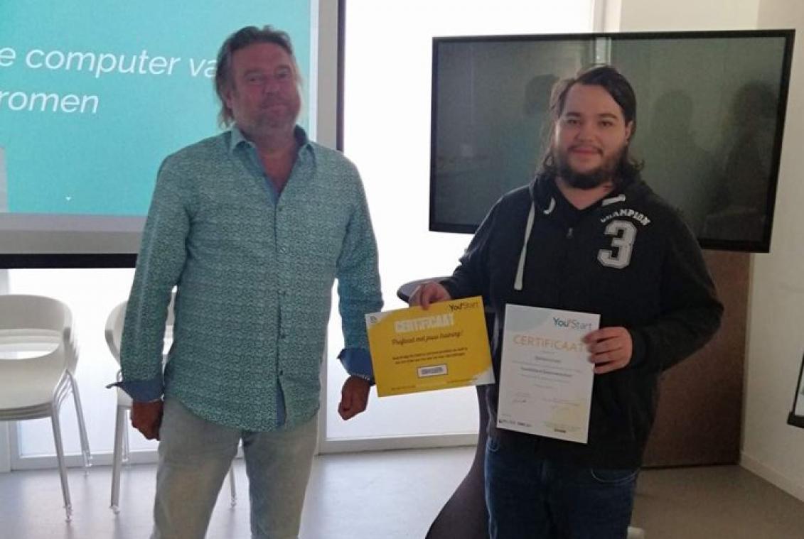Sylvian vond zijn weg niet op school maar ontdekte toch de job van zijn dromen