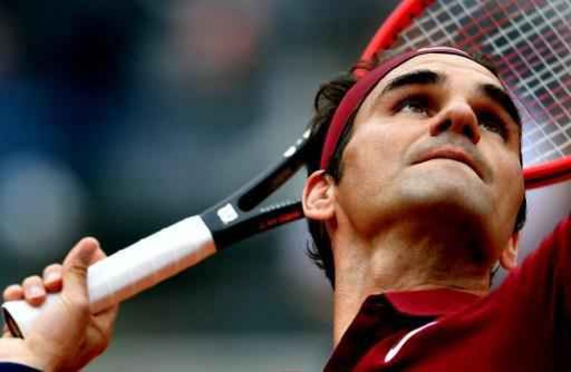 Federer strandt in achtste finales van ATP Rome