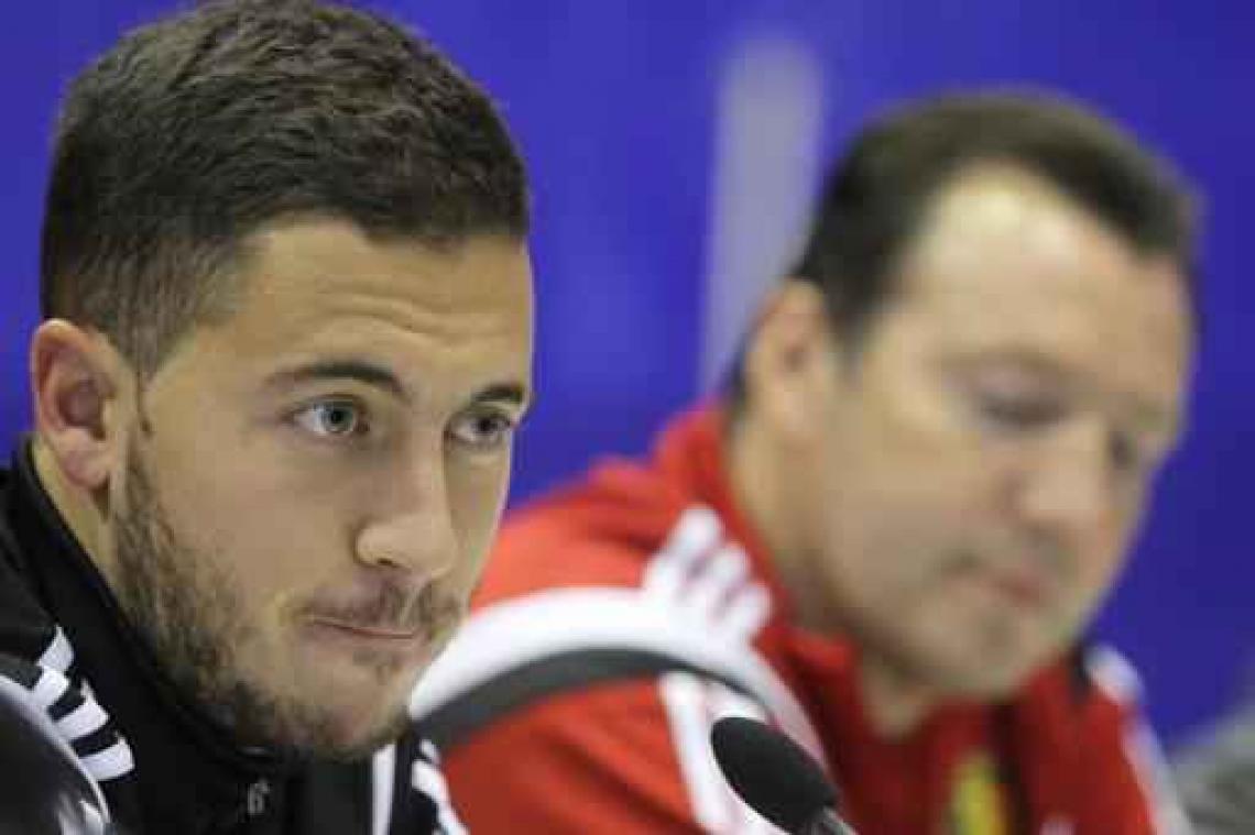 Marc Wilmots: "Eden Hazard is onze kapitein"