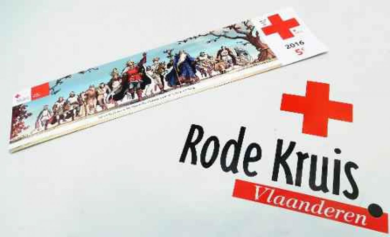 Rode Kruis haalt 2,85 miljoen euro op met stickeractie