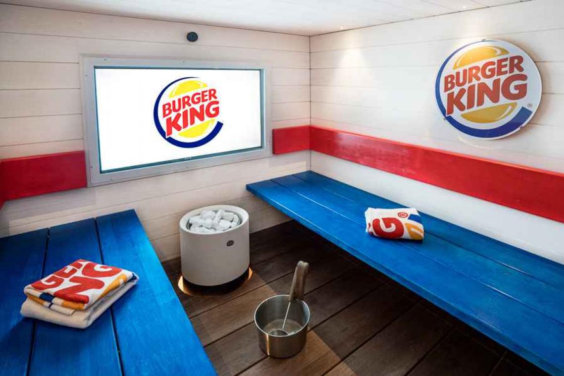 Burger King opent een .... spa