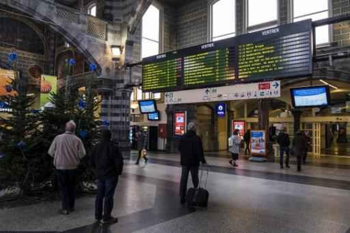 Geen toegangspoortjes in treinstations