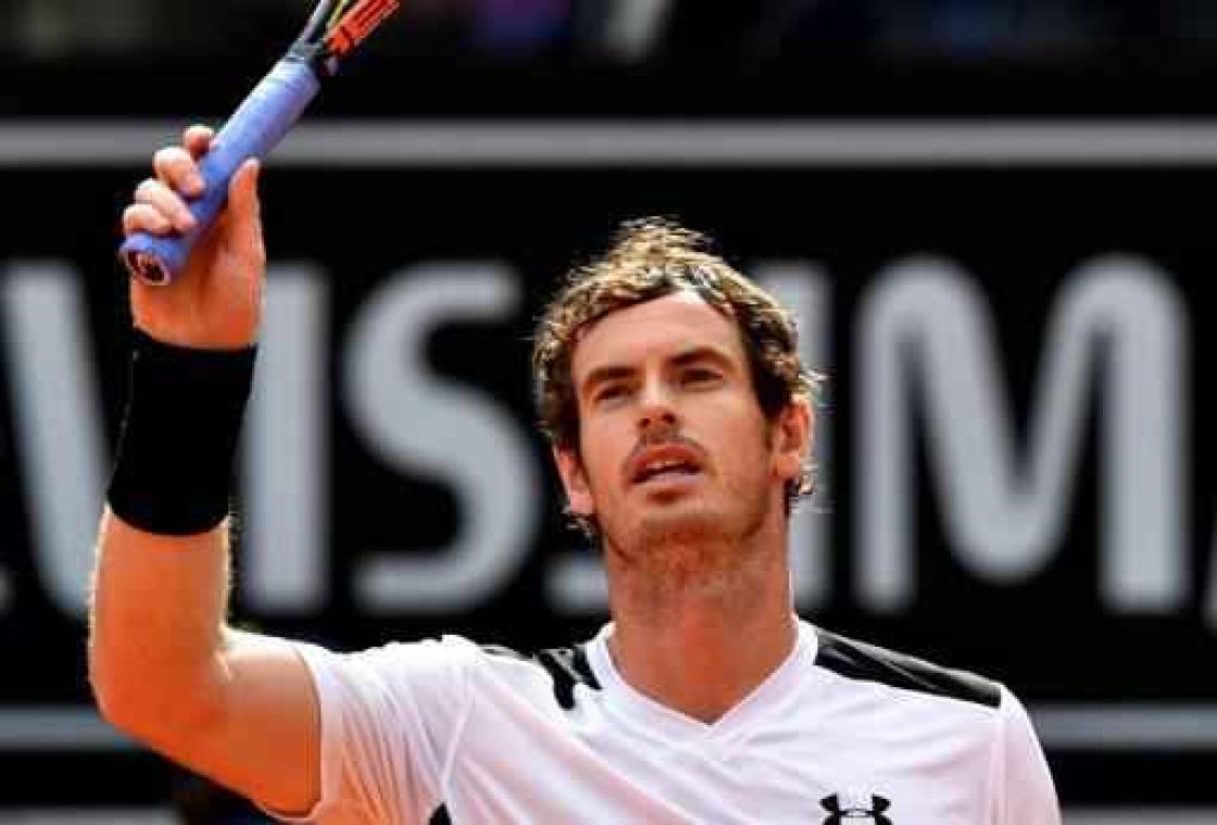 ATP Rome - Andy Murray pakt titel op 29e verjaardag