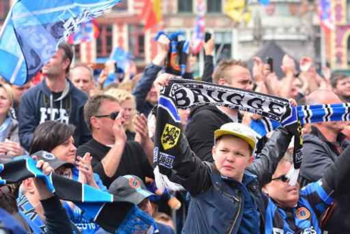 Club Brugge Kampioen - Brugge ontvangt Club als helden op Markt