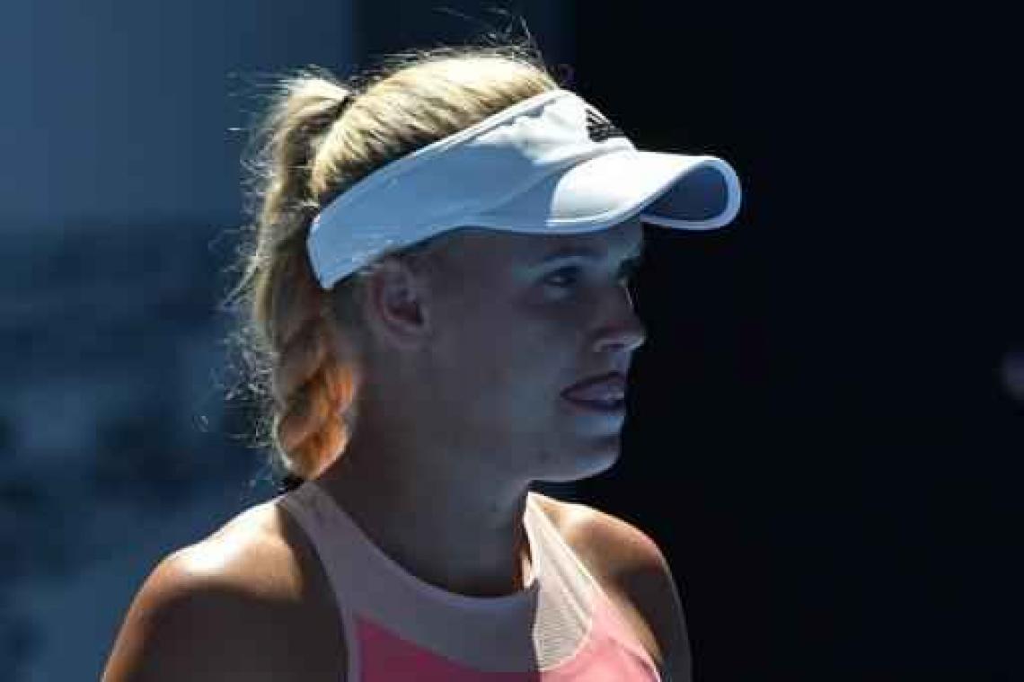 Enkelblessure houdt Caroline Wozniacki weg uit Parijs