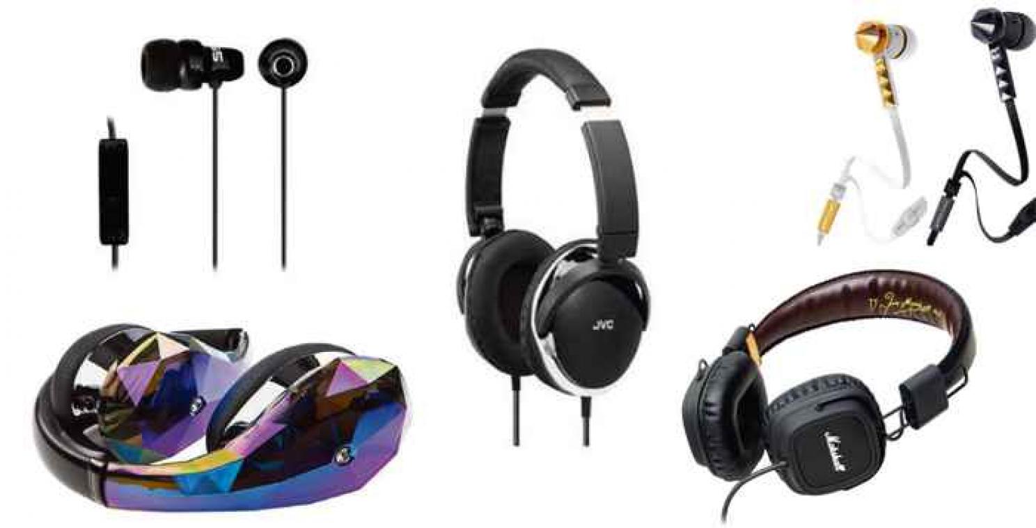 Trendy hoofdtelefoons en in-ears