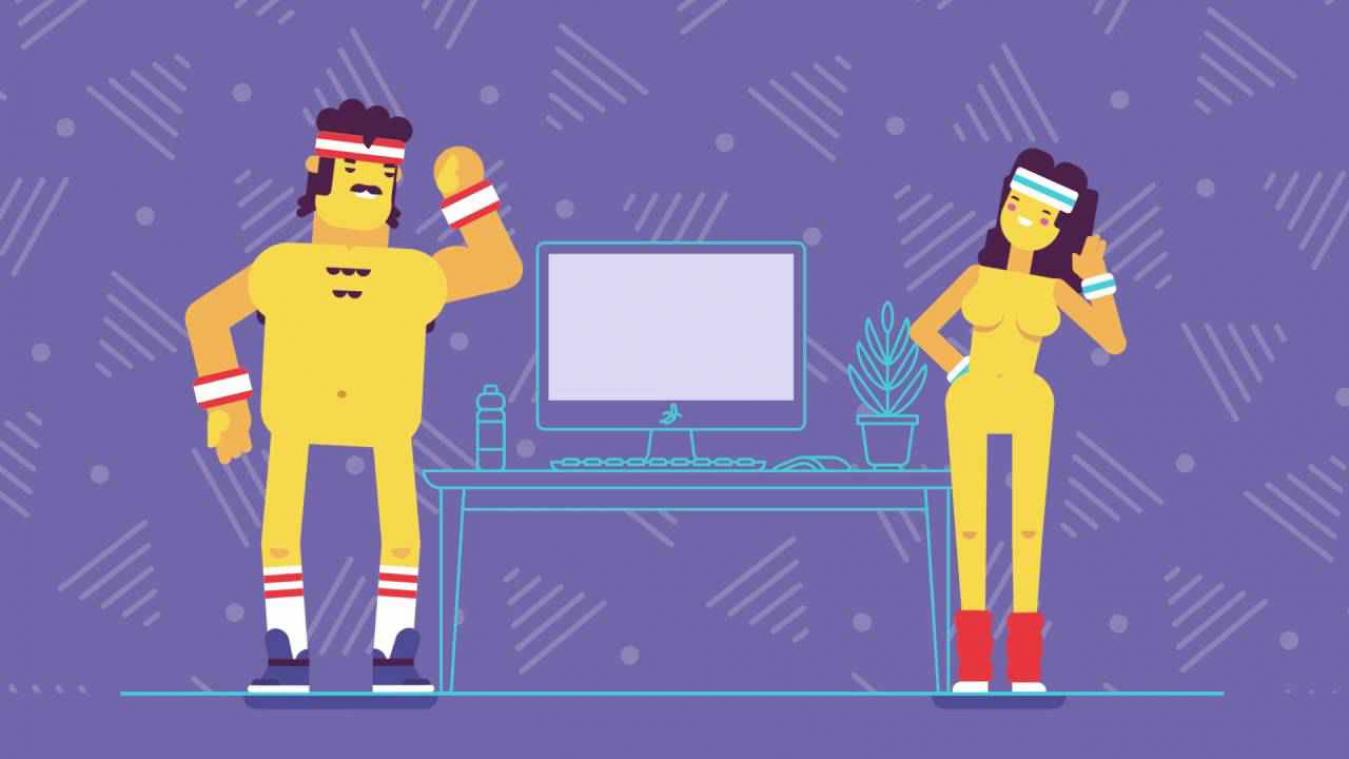 Pornosite lanceert app die ons fit moet houden