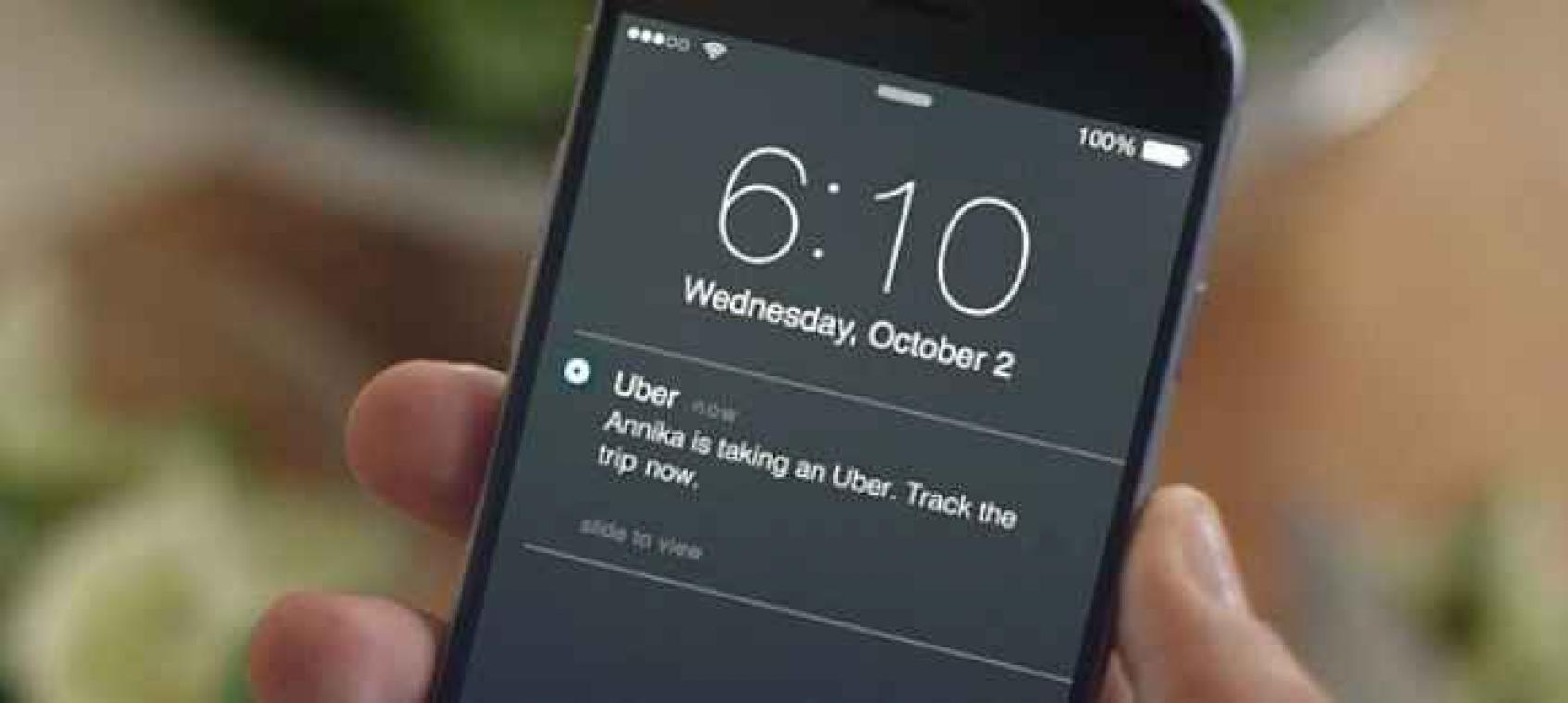 Uber ontwikkelt functie waarmee je de route van familie en vrienden live volgt