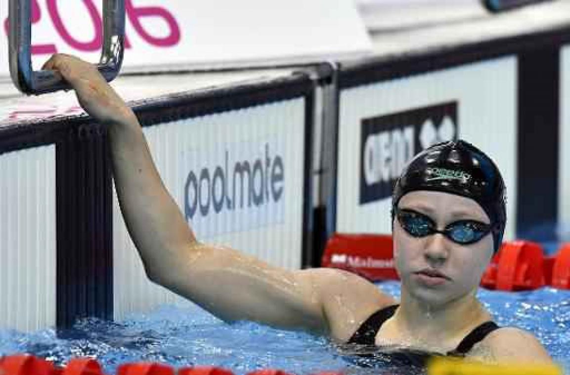 Lotte Goris verrast zichzelf met Belgisch record 200m vrije slag